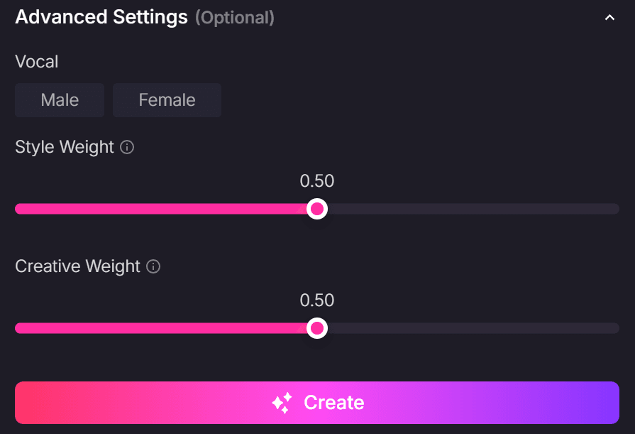 advanced settings