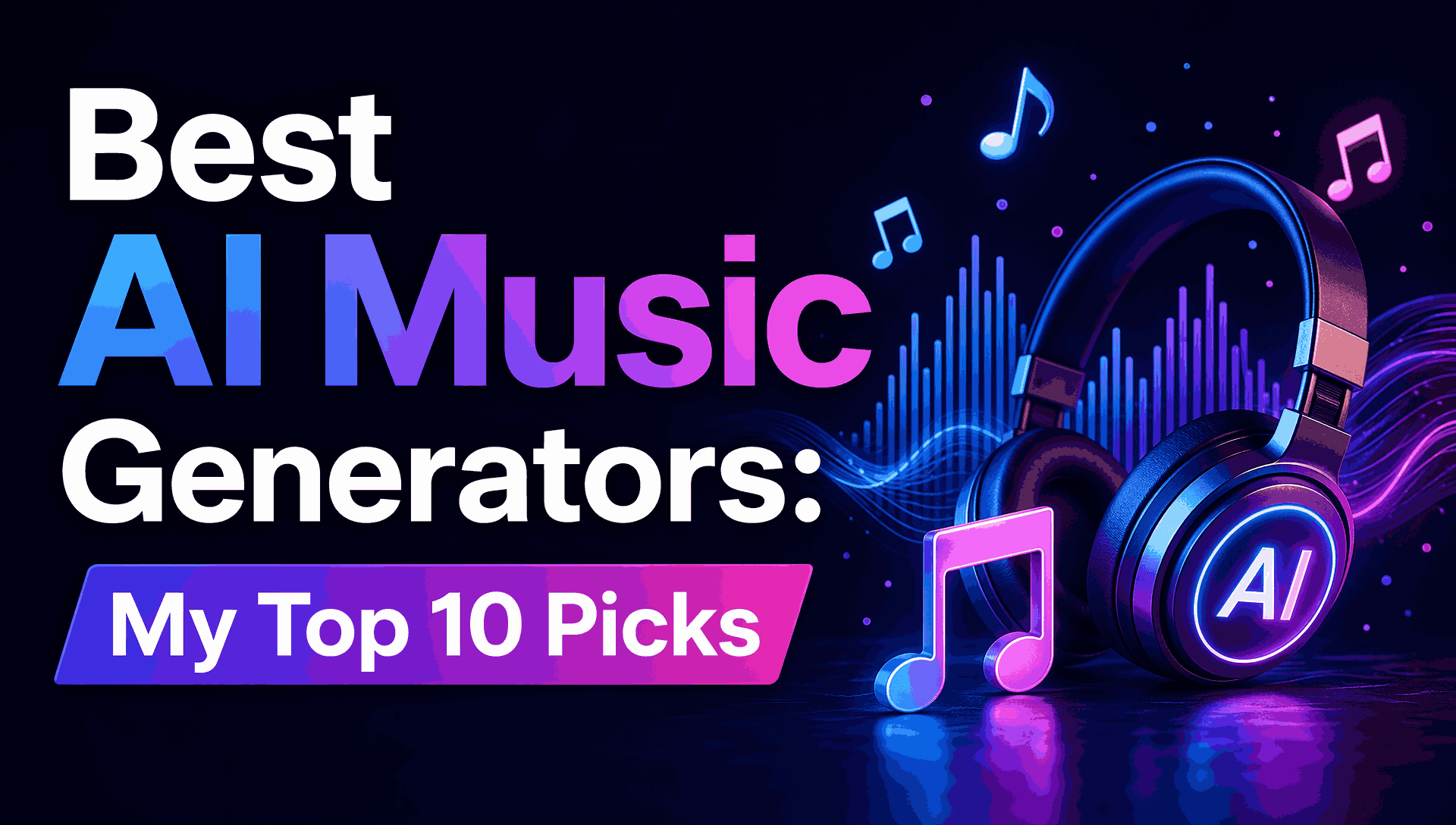 Best AI Music Generators 2026: My Top 10 Picks