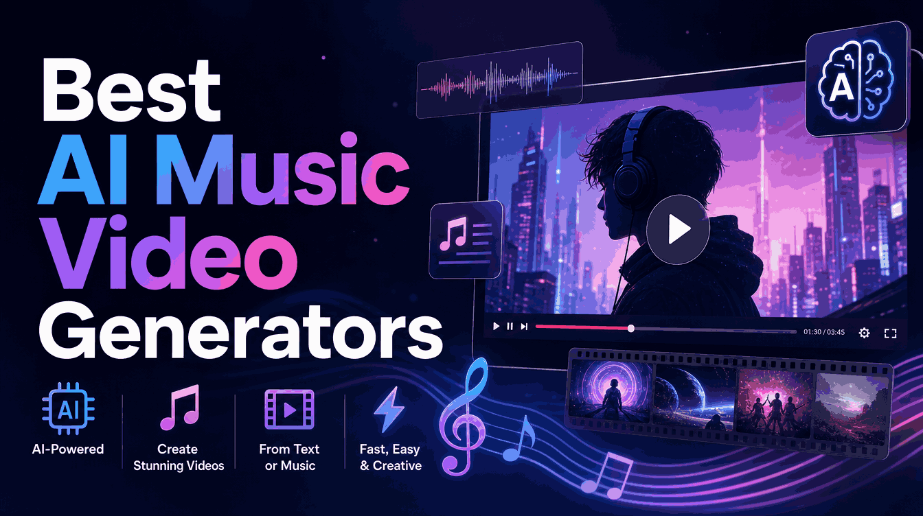 Best AI Music Video Generators 2026: My Honest Experience