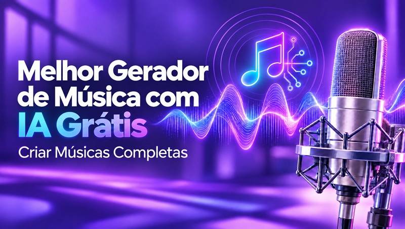 Melhor gerador de música com IA grátis