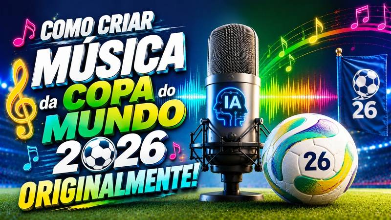 Como Criar Música Original da Copa do Mundo 2026 com IA?
