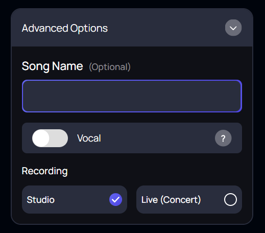 customization options