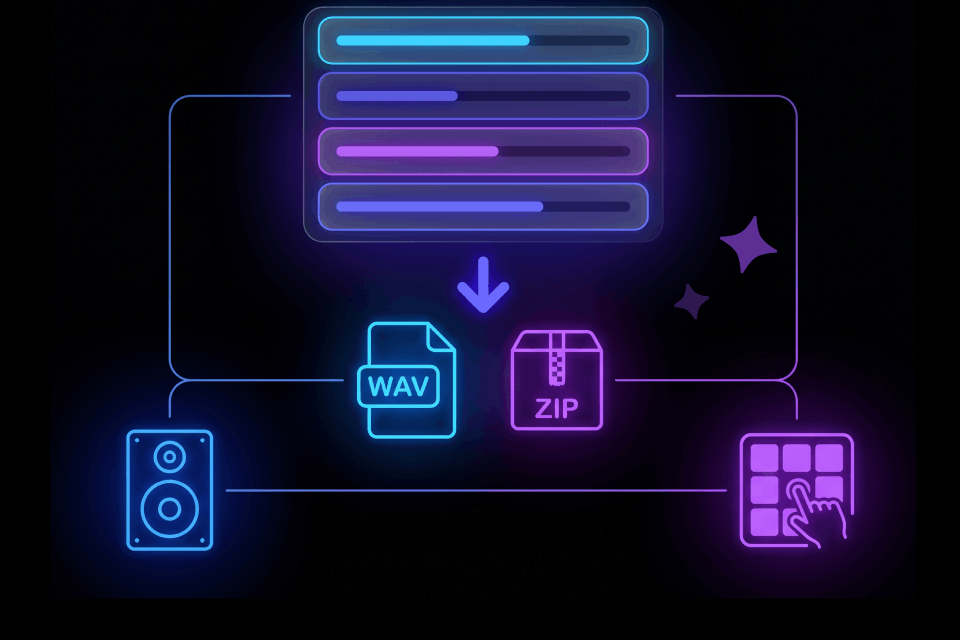 Export Published-Ready Stems
