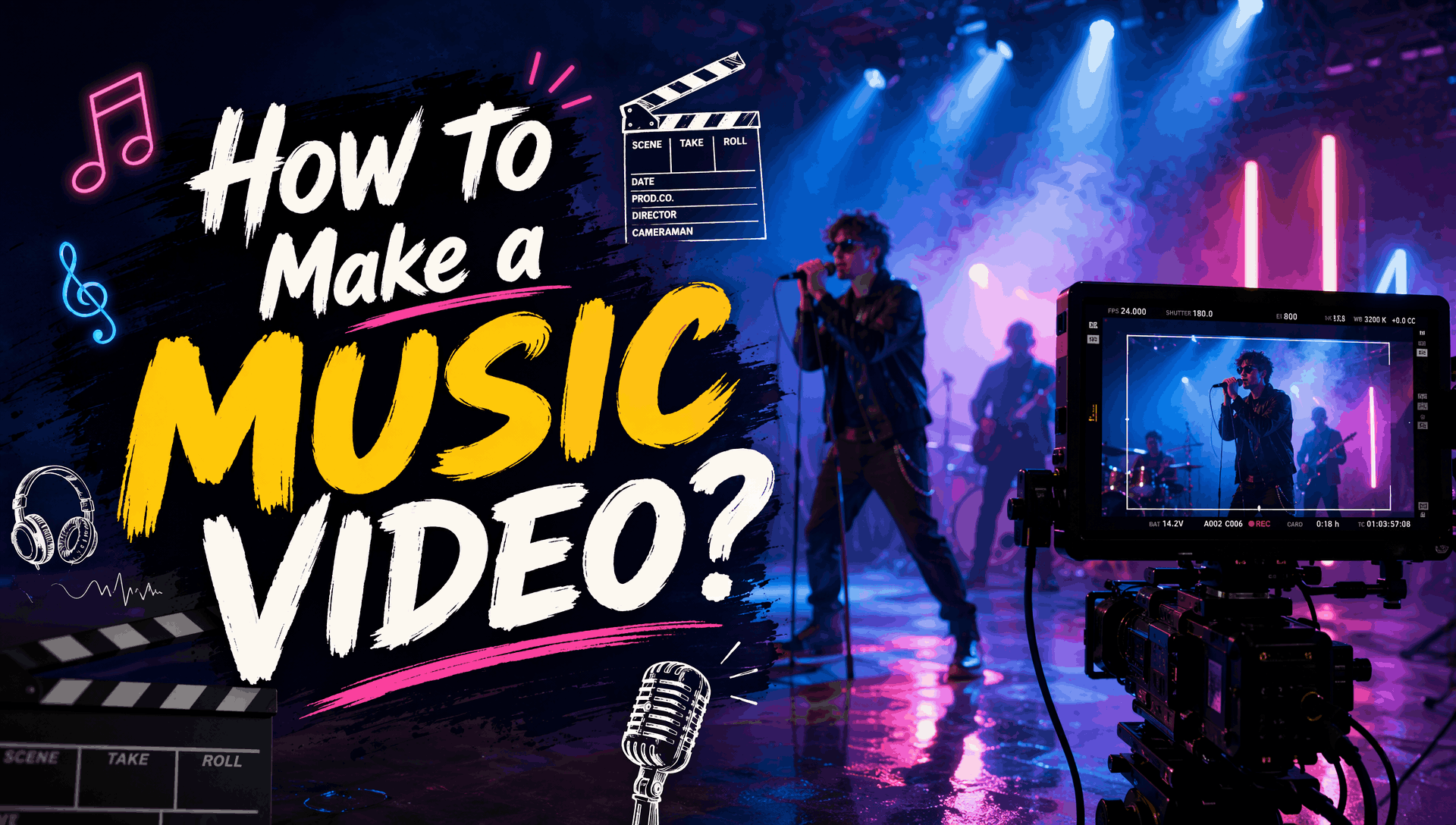 How to Make a Music Video: A Step-By-Step Guide