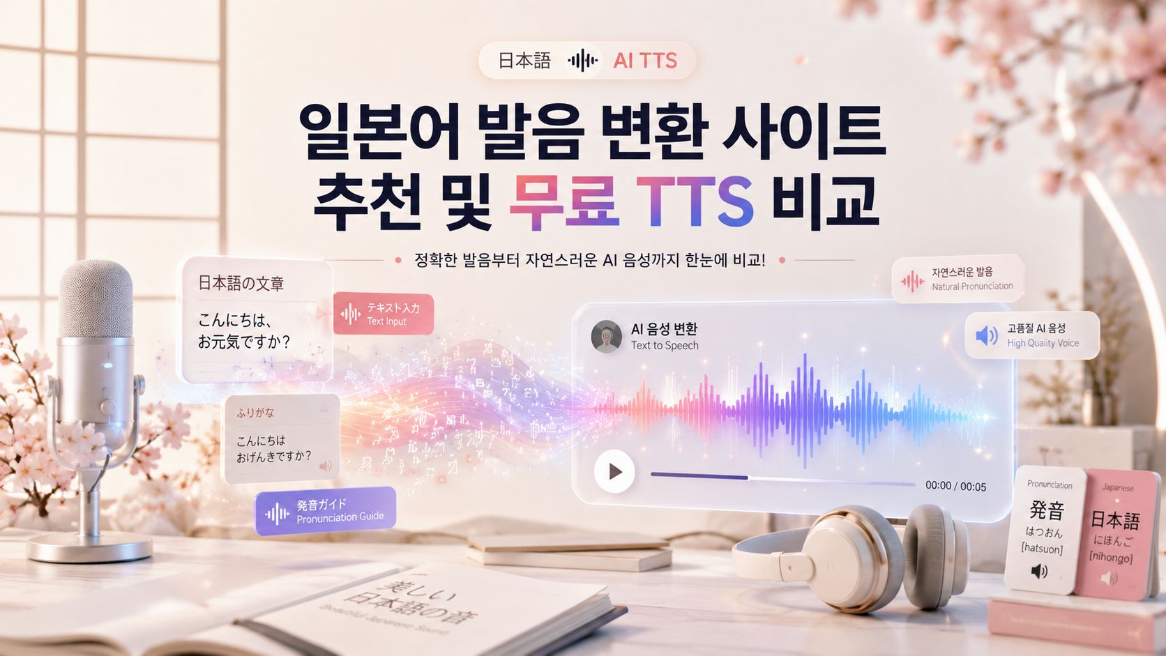 일본어 발음 변환 사이트 추천 및 무료 TTS 비교 (2026)