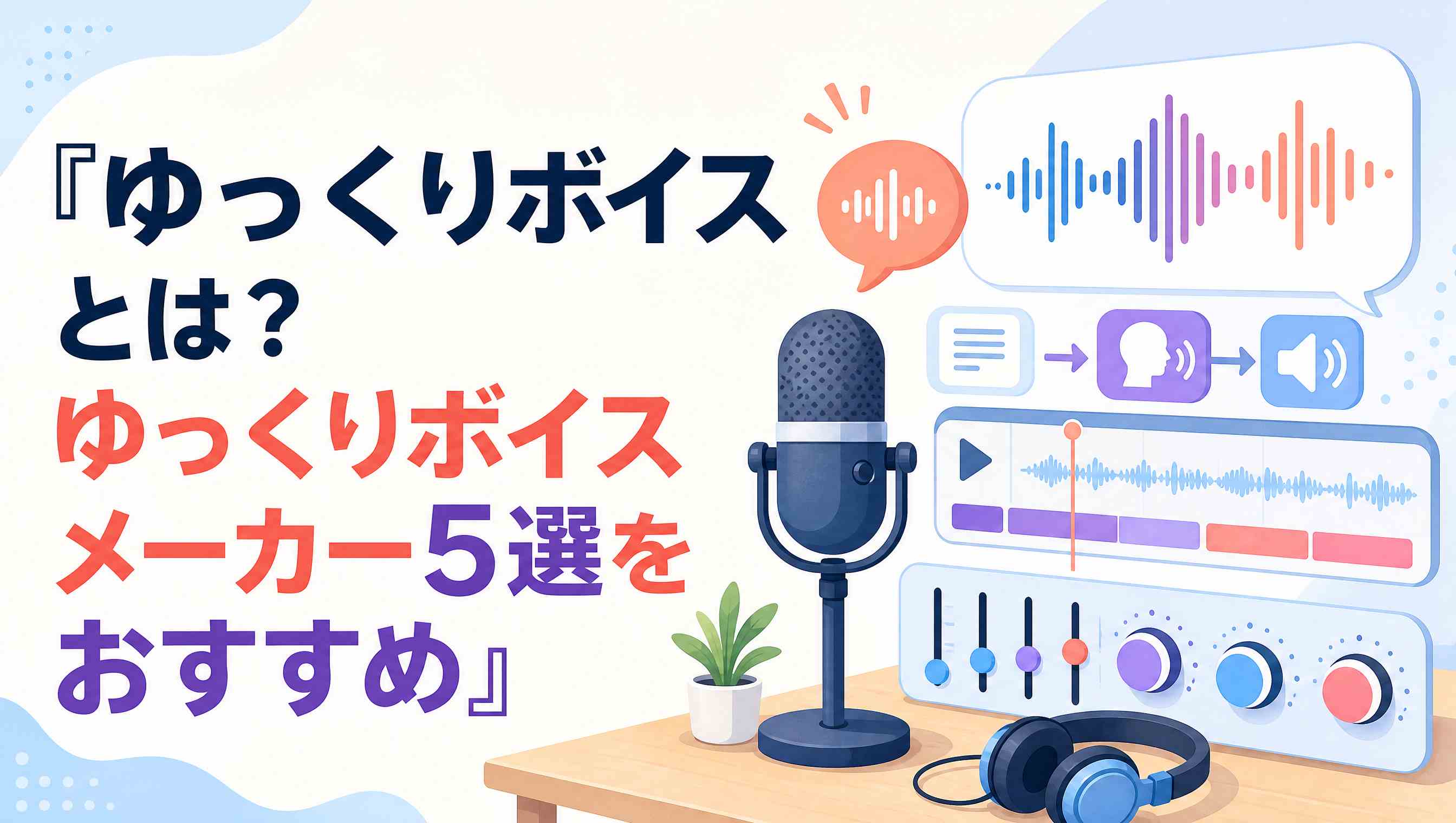 おすすめのゆっくりボイスメーカー