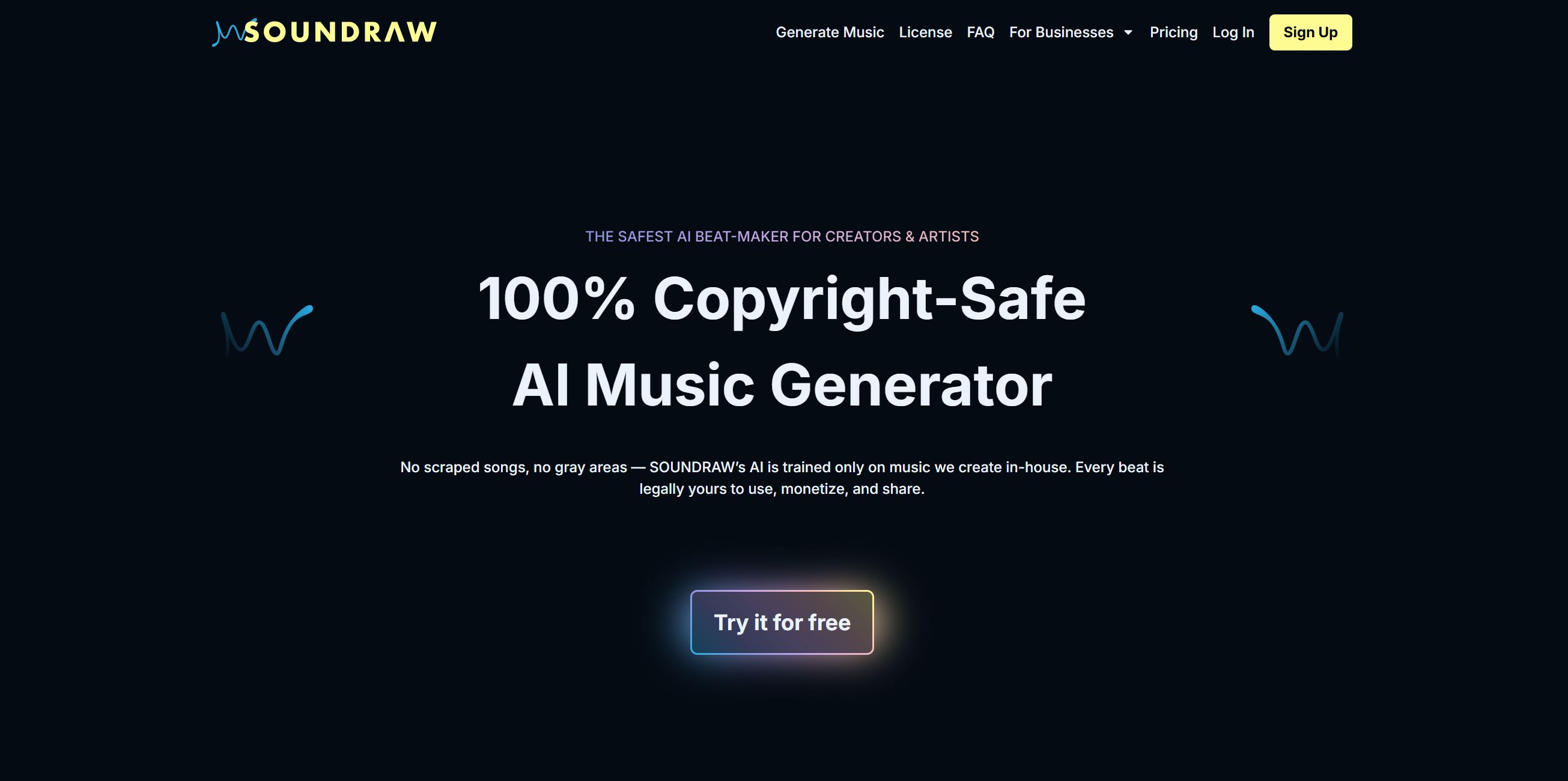 Soundraw 타임라인 길이 조절 및 악기 믹싱 인터페이스
