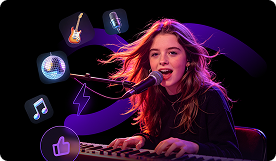 Transforme suas ideias em músicas de alta qualidade