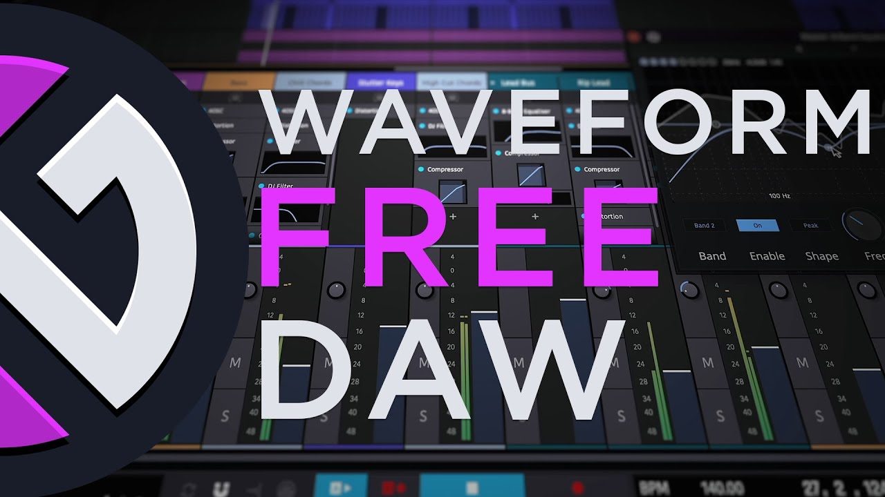 Waveform Free 무료 DAW 시퀀서 프로그램
